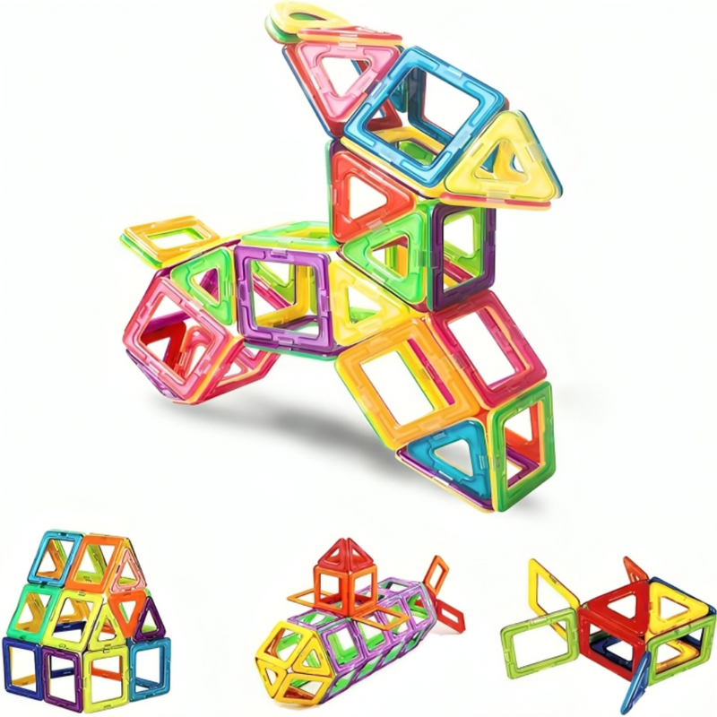 Kids Magnetic Tile Set